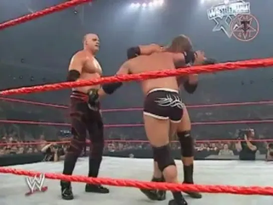 WWE Armageddon: Goldberg Vs. Kane Vs. Triple H (14 Декабря 2003)