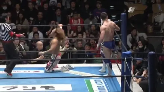 NJPW 41 Anniversary Show 2013 - Hiroshi Tanahashi vs Prince Devitt