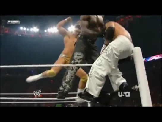 Rey Mysterio vs R-Truth vs Alberto Del Rio