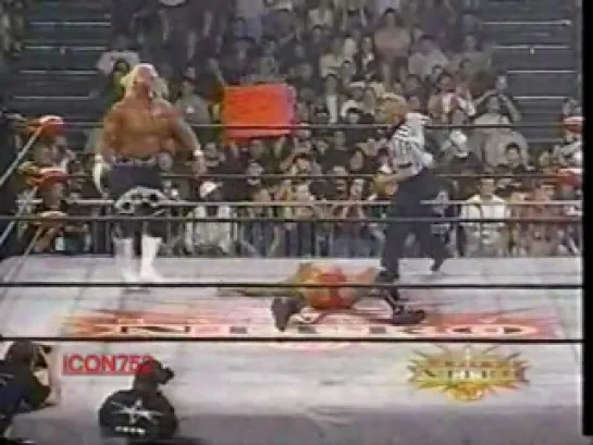 WCW Nitro: Goldberg Vs. Rick Flair Vs. Hulk Hogan Vs. DDP (5 Апреля 1999)