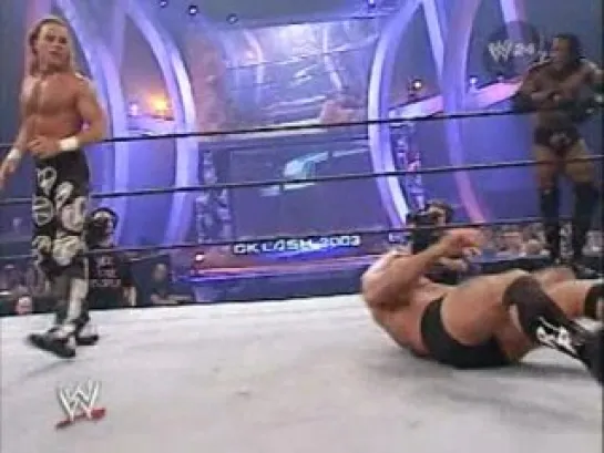 Shawn Muchaels(HBK),Bokeer T and Kevi Nash vs Triple H,Rick Flair and Chris Jericho