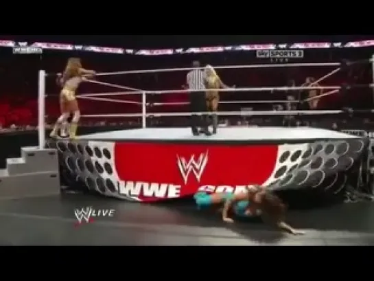 Melina, Maryse and Alicia Fox vs Natalya, Eve Torres and Brie Bella (January 2011)