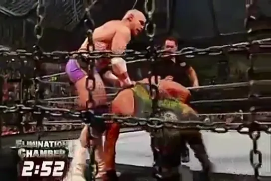 ECW December To Dismember 2006 - The Big Show vs. Bobby Lashley vs. CM Punk vs. Hardcore Holly vs. Rob Van Dam vs. Test (ECW World Heavyweight Title Extreme Elimination Chamber Match)