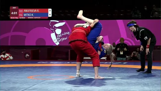 R. ANUFRIEVA (RUS) v. K. MITKO (POL) 71 kg #uwweuro2021