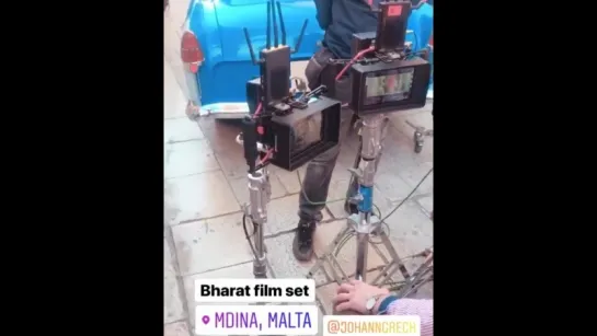 Bharat film set