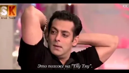 Salman Khan At Preity Zintas Pent House.Русские субтитры от КК