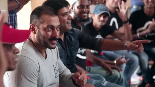 Being Human Clothing employees meet Salman Khan on World Disability Day