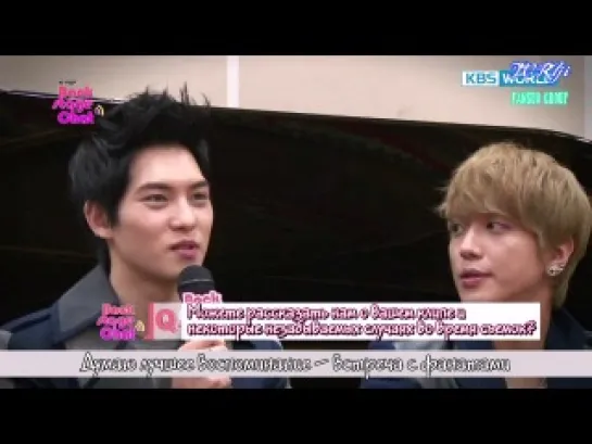 Backstage chat- Еp.5 c CNBlue [рус.саб]