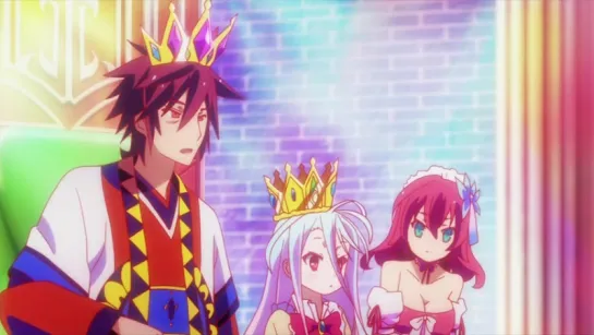 No Game No Life / Нет Игры - Нет Жизни 4 Серия (KANSAI)