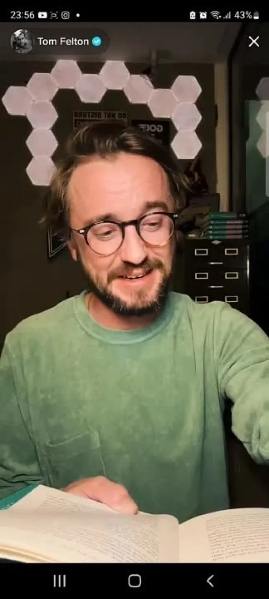 Tom Felton Tiktok live _ december 9, 2022