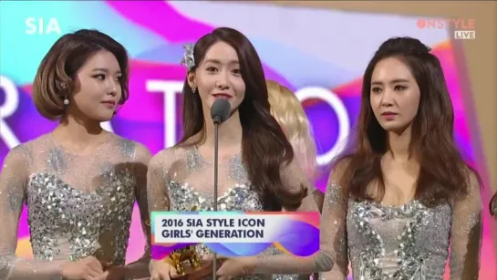 [CLIP] SNSD - Style Icon Prize (160315 / OnStyle SIA)