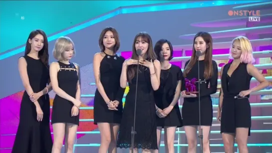 [CLIP] SNSD - Asia Digital Star Prize (160315 / OnStyle SIA)