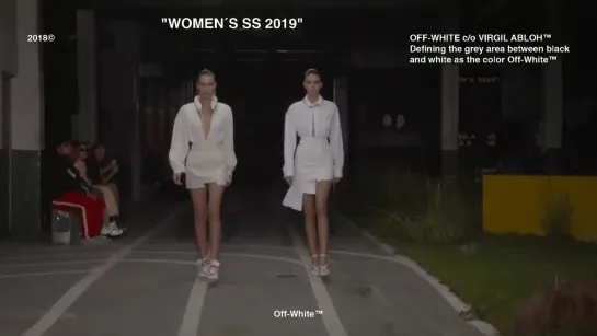 Off-White  Spring Summer 2019 Full Fashion Show  Exclusive