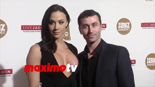 James Deen  Chanel Preston XBIZ Awards 2016 Red Carpet Fashion