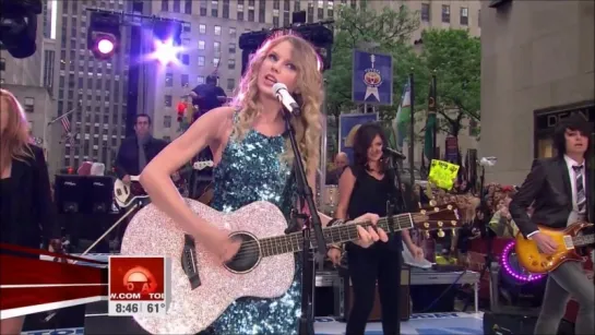 Taylor Swift - Love Story (Live on The Today Show 2009)