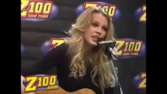 Taylor Swift - Love Story (Live acoustic at Z100 Studio, New York 2009)