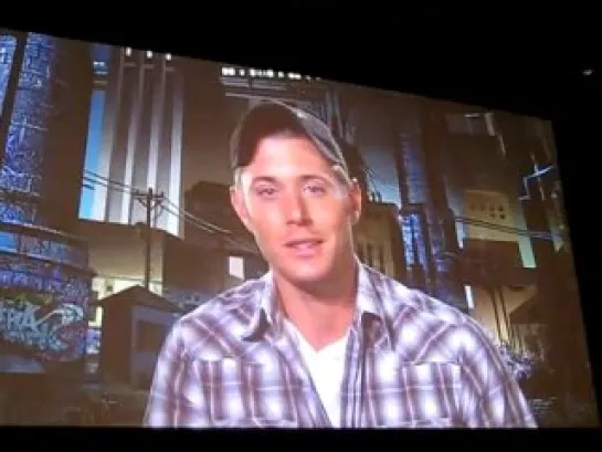 Jensen Ackles Red Hood Screening Comic Con 2010