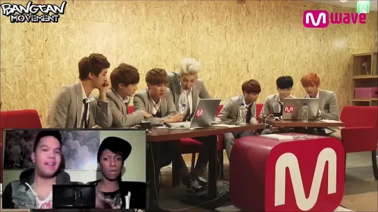 [RUS SUB][27.02.14] Bangtan Boys Reaction to Kspazzing Reaction Video