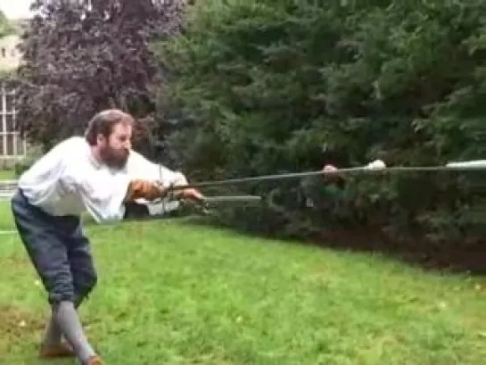 Fabris rapier demonstration