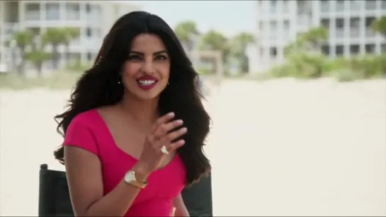 Priyanka Chopra   BTS Baywatch Interview