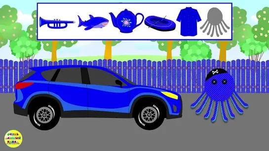 Развитие малышей Мультфильм про цветные машинки Занят