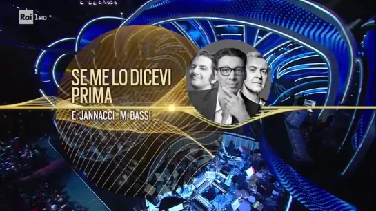 Paolo Jannacci con Francesco Mandelli e Daniele Moretto - "Se me lo dicevi prima" (Serata cover Sanremo 2020)