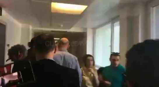 LIVE Çağatay Ulusoy visited the children hospital in Georgia