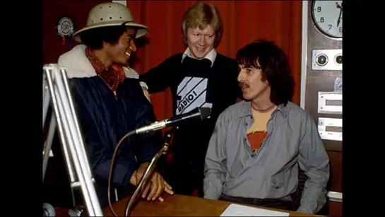 Michael Jackson and George Harrison Interview