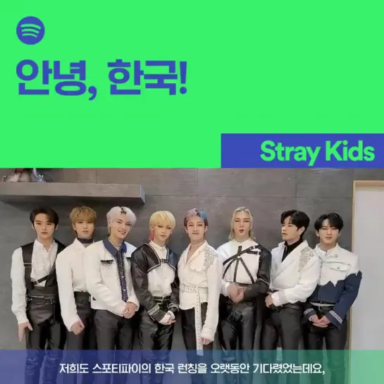 [210206] Stray Kids » Twitter (@.SpotifyKR) »