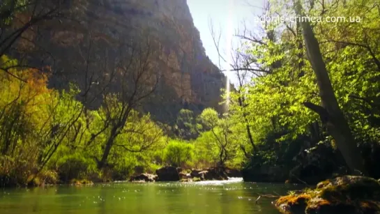 Чернореченский каньон Малый каньон Крыма