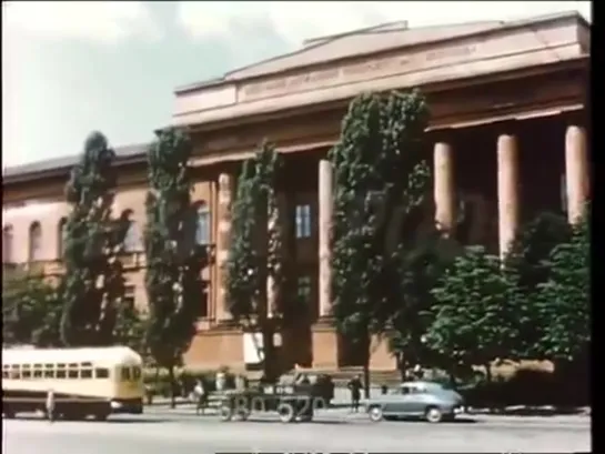 Архивное видео Киев 1956 года