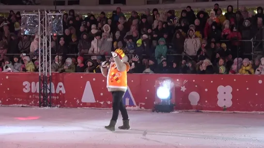 Вступление перед Ледовом шоу Ильи Авербуха «Чемпионы»(Зима в Подмосковье,г. Раменское,15.12.2023)