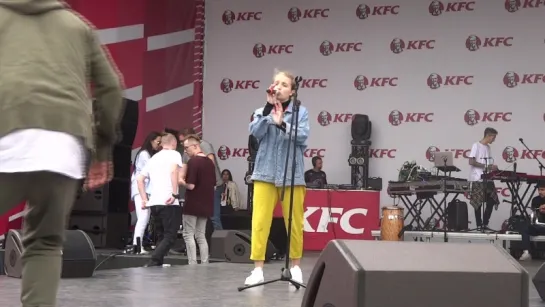 SoundCheck Алиса Трифонова(2раз)(#KFCBattleFEST,#ПаркСокольники,#БериСвое,22.7.18)