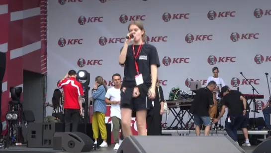 SoundCheck Наташа Трея(2раз)(#KFCBattleFEST,#ПаркСокольники,#БериСвое,22.7.18)