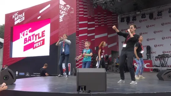 SoundCheck Песня про ведерко KFC(#KFCBattleFEST,#ПаркСокольники,#БериСвое,22.7.18)