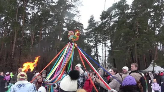 Фольклорный коллектив ''ЛюбоМило''-Коробейники (Масленица,Ильинский пруд,г.п.Ильинский,26.02.2023)