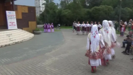 Фольклорная формация “Nashenci” (Болгария)(#ЛианозовскийПарк,#Друзьявмоскве,15.8.18)