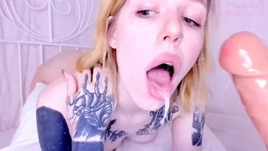 028 Cute Teen Sloppy Face Fuck Blonde Freckled Ahegao Facial_Elisabeth Weir_720p