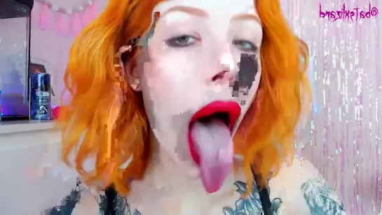 001 Slutty Ginger Ruin her Makeup by Sucking Big Cook ASMR_Elisabeth Weir_720p