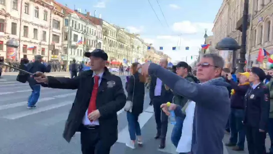 Задержания на Первомай в Петербурге