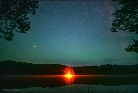 Август - время посмотреть на звезды 🌌 Карелия 2023