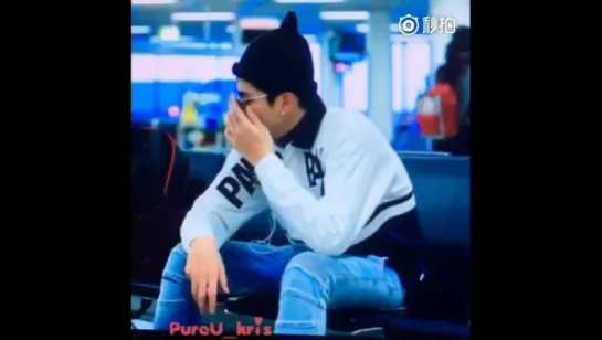 170325 #WuYifan #KrisWu Frankfurt Airport