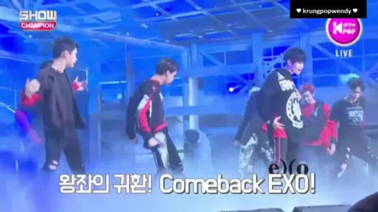 160622 Show Champion EXO Backstage CUT 3