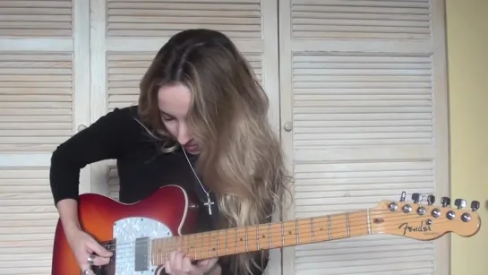 Steve Vai - Tender Surrender guitar cover by Yana