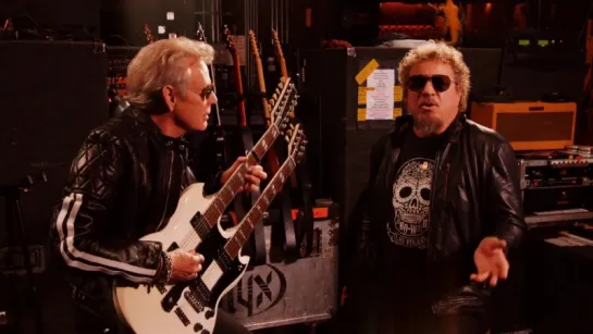 Don Felder and Sammy Hagar Playing Hotel California