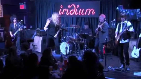 Steve Stevens Band- Van Halens Hot for Teacher w Sebastian Bach, Pete Thorne at Iridium NYC