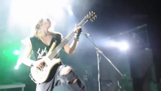 nobody.one - Amazing bass guitar solo, live in Saint Petersburg