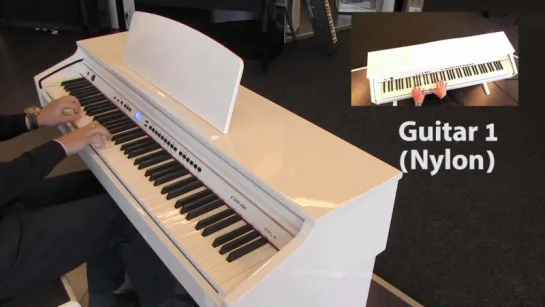 Orla CDP101 wit-hoogglans digitale-piano demonstratie