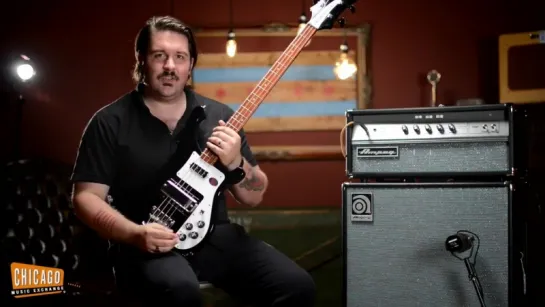 Rickenbacker 4003S Jetglo and Ampeg V-4B - Bass Guitar Demo