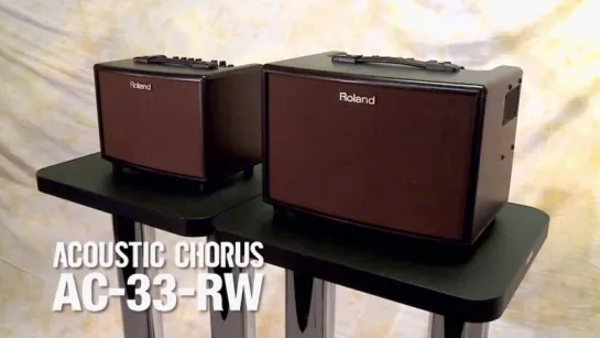 AC-60-RW-AC-33-RW Acoustic Chorus Guitar Amplifier Overview